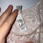 Christian Dior Vintage  Intimates Lace Tank Top Light Pink‎ Photo 6