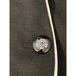 White House | Black Market Piped Contrast Blazer Jacket Professional Size 14 NWT Photo 2