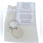 INSPIRATIONAL STARFISH YOU MAKE A PROFOUND DIFFERENCE KEYCHAIN IN MESH BAG Photo 3