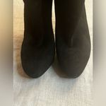 Alexander McQueen Black Suede Knee High Boots Photo 5