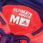 Adidas  Ultimate Hoodie Coral Navy Blue Trim Photo 9