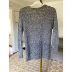 Aeropostale  Knit Button Up Cardigan S Gray Marled V Neck Winter Academia Preppy Photo 2