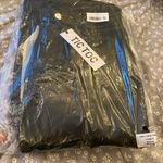 Nana Macs Black Faux Leather Cargo Pants Photo 4