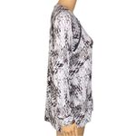 Calvin Klein Jeans  white and grey, snakeskin design, jersey t-shirt. Medium. EUC Photo 3