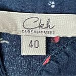 Clockhouse  Floral Semi-Sheer Blouse Women’s M Cottagecore Fairy Forest Coastal Photo 6