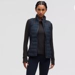 Lululemon Down For It All Vest in Submarine color Size 10 Photo 3