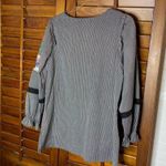 Calessa Floral Embroidered Blouse Black Photo 4