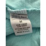 Jess & Jane Daisy Top Size M Blue Cold Shoulder Floral Asymmetrical Bumblebee Size M Photo 13