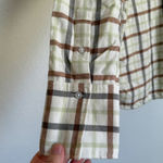 Everlane NEW Cotton Oversized Flannel Boxy Oxford Shirt in Plaid XS Photo 3