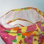 Lilly Pulitzer One Piece Swimsuit Pink Yellow Floral Halter Top Size Small Photo 6