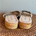 Montego Bay Club  Black and White Checkered Sandals Photo 3