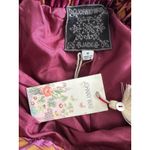 Johnny Was  Silk Blend Velvet Wide Leg Floral Pant – Rising Moon Medium Photo 3