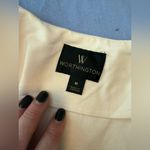 Worthington  Cream Blazer with Flared Sleeves and Lapel Collar Photo 5