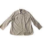 Ralph Lauren Lauren Jean Shirt Womens 3X Multicolor Stripe Classic 100%Cotton Photo 0