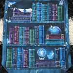 Fairyloot “Moth to a Flame” Blue and Black Zippered Tote Bag Photo 1