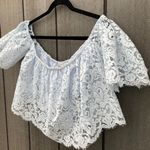 Lovers + Friends  Lace Top‎ White Photo 4