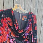 Anthropologie  MAEVE sz XS Cowl Neck Velvet Dress Photo 7