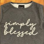 Simply Southern Women’s Sherpa Lined Sleep Gown Dress Cozy Lounge 3D Yarn Small Photo 1