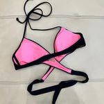 PINK - Victoria's Secret Black Wrap Bikini Top Photo 5