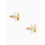 Kate Spade NEW  everyday‎ spade enamel studs, red and gold Photo 1