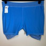 Adidas  Skort Blue Heather Lined Athletic Tennis Pickleball Golf Women's Sz Large Photo 6
