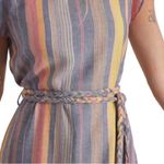 Marine layer NWT  Laney Mini Dress in Blue Variegated Stripe Retail $125 Size S Photo 2