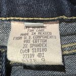 Paris Blues JRS SZ 9 Flare Jeans Mid-Rise Zip-Fly Rear Pockets Medium Wash Blue Photo 8