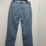 Zara women strait leg jeans size 10 blue Photo 1