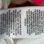 BEACH LUNCH LOUNGE BUTTON DOWN SHIRT SPLIT TAIL ROLL TAB‎ SLEEVE S WHITE PREOWN Photo 7