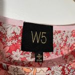 W5  Short Sleeve Floral Babydoll‎ Top Size Medium Photo 7