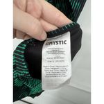 Mystic ‎ Jorun Cutout Swimsuit One Piece Women Women 38/8 Green Black Beach Photo 4