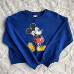 Disney Mickey Mouse Crop Sweatshirt Photo 1
