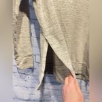 Aerie  Grey Marled Light Weight Pull Over Size Small Oversized with side slits Photo 10