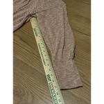 prAna Sweater Women Size Small Drawstring Long Sleeve Cowl Neck Coral Brown Soft Photo 8