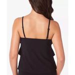 New. Magicsuit black tiered tankini top. 12. Retails $124 Black Photo 3