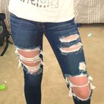 American Eagle Outfitters Ripped Jeans Size 4 Photo 0