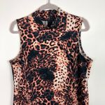 ASOS curve animal print dress women’s‎ size 16 Pink Photo 4