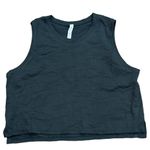 Lululemon  Cropped Muscle Tank Black Camo‎ Size 14 Photo 0