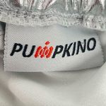 Pumpkino Metallic Disco Shorts Metallic Silver Size Medium Photo 4