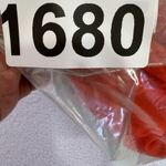 Abercrombie & Fitch  Womens Open Front Puffer Jacket XS‎ Orange Quilted Packable Photo 8