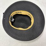 Scala  Wide edge Black Ribbon-Trimmed Sun Straw Hat,  
One Size‎  NEW Photo 4