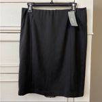 Ny Collection  Black Pencil Skirt W/Back Zipper. New with tags. Size 8P Photo 1
