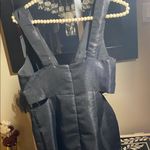 DO+BE  Shimmering Black Backless Dress Photo 8