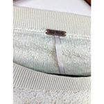 Free People * Nubby Oversized Sweater Womens M? Ivory Pullover Long Sleeve Crop Photo 2