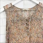 Anthropologie Floreat Calla Floral Lace Up Tank 0 Photo 4