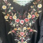 ZARA FINAL MARKDOWN  trafaluc Black Lace Detail Top small Photo 1