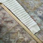 Theory 100% Cashmere Ivory Striped Knit Pullover Sweater Women's Size S $395 Photo 6