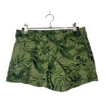 Old Navy  Green Tropical Leaf Chino Shorts 0 Photo 1