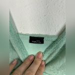 Rue 21  Mint Green Lace Trim Cami Tank Top Women’s Medium Spaghetti Strap Photo 3