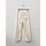 Dear John NWT Taylor Denim Mid Rise Straight Leg Jeans Wheat Women's Size 25 Photo 3